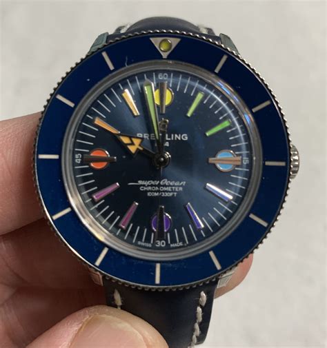 breitling rainbow superocean price|breitling superocean watch for sale.